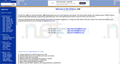 Desktop Screenshot of net.thevbzone.com